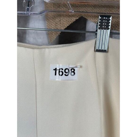 NWT Vero Moda High Waist Wide Leg Pant Sz 4 Birch Color - Picture 7 of 7